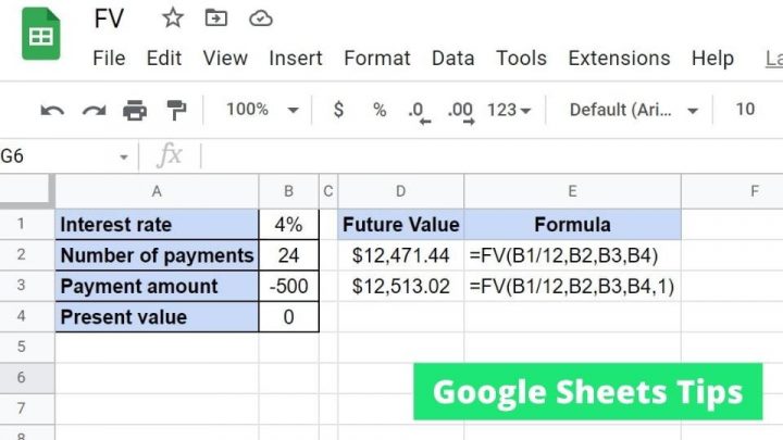 How to Use the GOOGLEFINANCE Function in Google Sheets